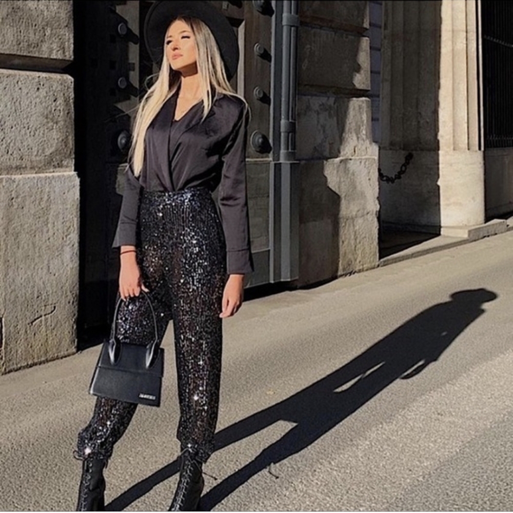 Zara WOMANS Sequins Pant